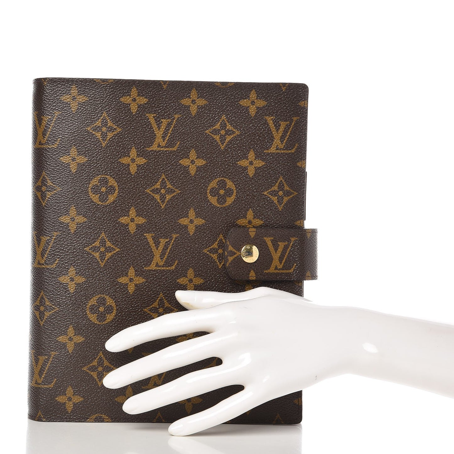 Monogram Large Ring Agenda Cover