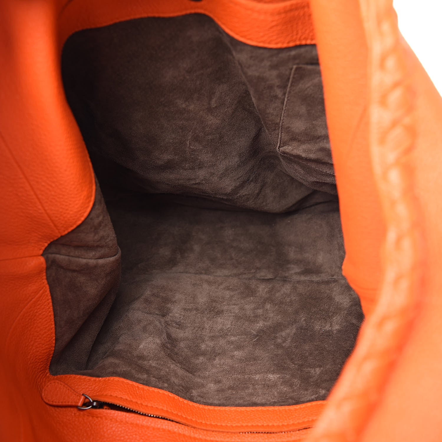 Bottega Veneta Cervo Deerskin Large Hobo Tangerine 5 of 10