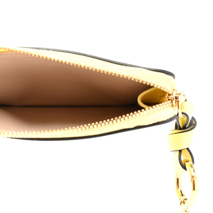 Chloe Calfskin Alphabet Purse Wallet Lemonade 5 of 8