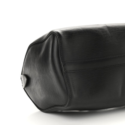 Louis Vuitton Epi Speedy 25 Black 8 of 9