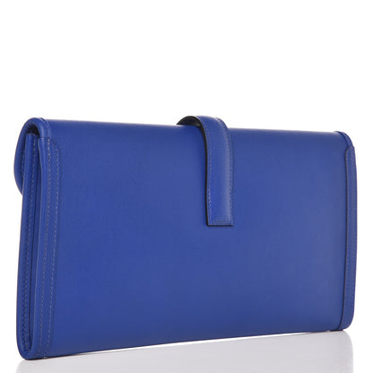 Hermes Swift Jige Elan 29 Clutch Bleu Electrique 3 of 8