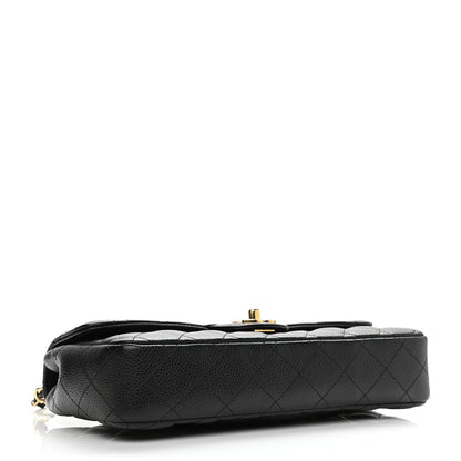 Chanel Caviar Quilted East West Flap Black 4 of 10