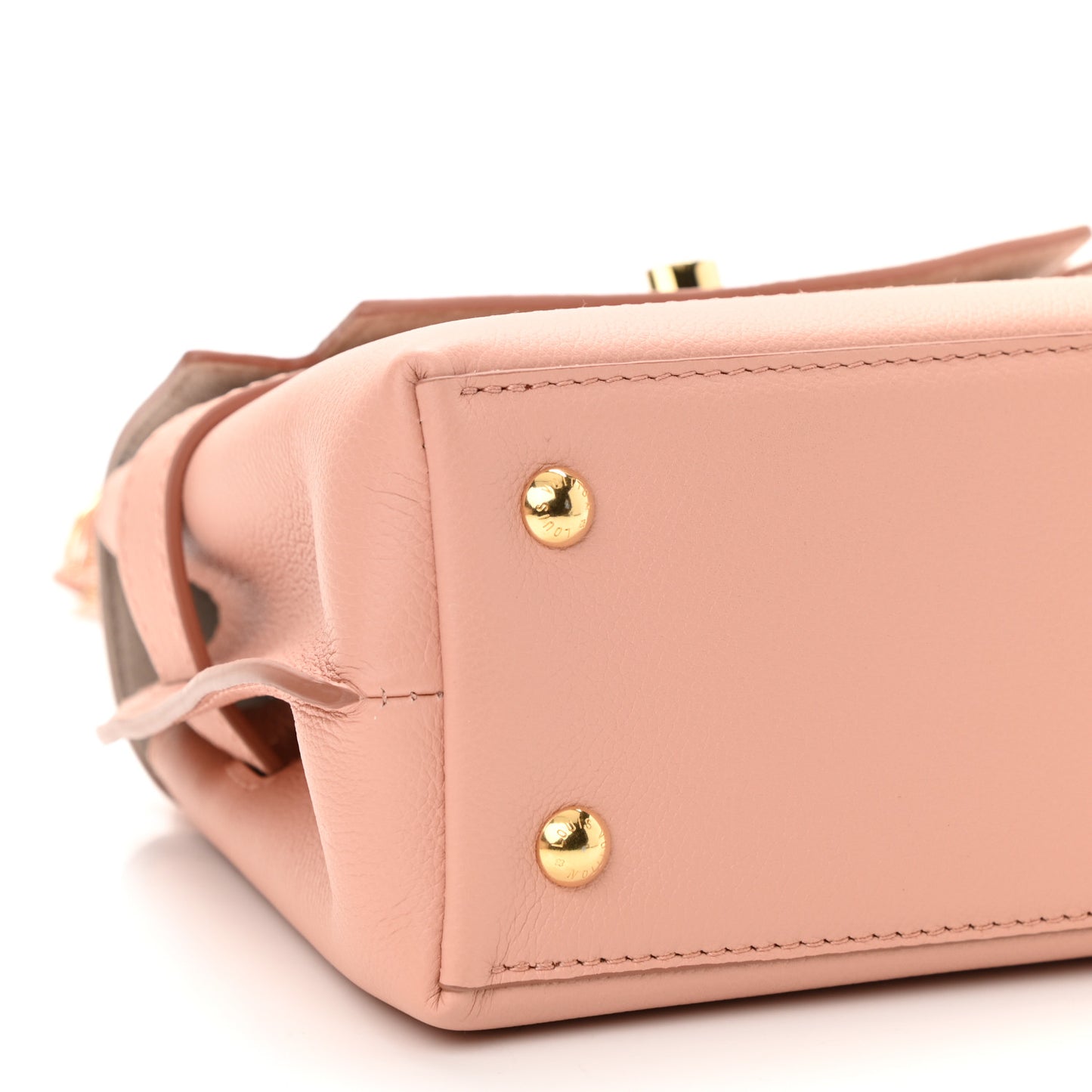 Calfskin Lockme Ever Mini Rose Trianon