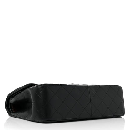 Chanel Lambskin Quilted Jumbo Double Flap Black 4 of 12