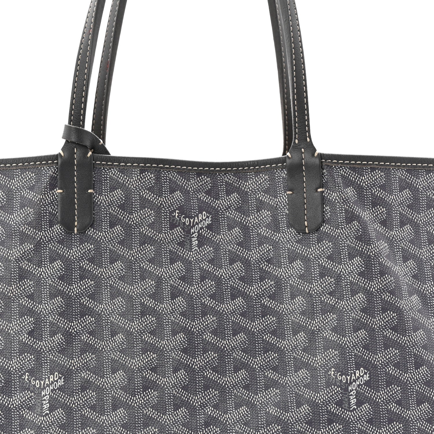 Goyard Goyardine Saint Louis PM Grey 8 of 10