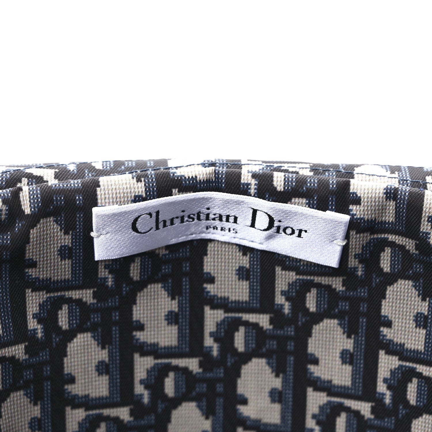 Christian Dior Oblique Reversible Teddy-D Brim Bucket Hat 57 Blue 13 of 13