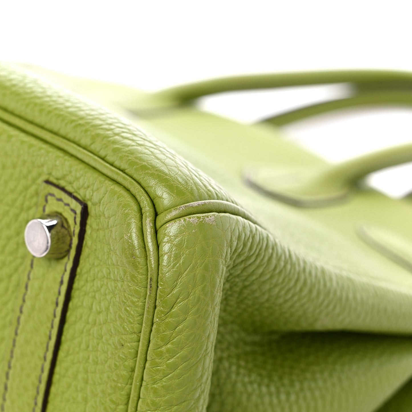 Togo Birkin 30 Vert Anis