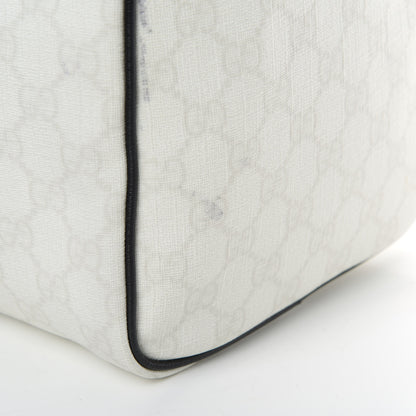 Gucci GG Plus Monogram Medium Joy Boston White Black 12 of 13