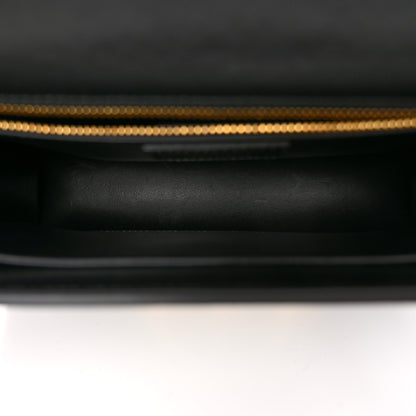 Christian Dior Grained Calfskin 30 Montaigne Flap Bag Black 5 of 10