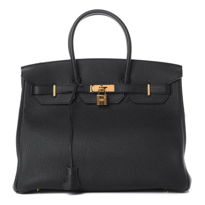 Hermes Togo Birkin 35 Black 1 of 11