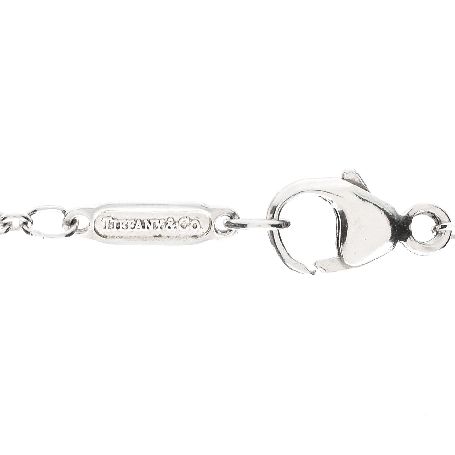 Sterling Silver 1837 Lock Charm Pendant Necklace