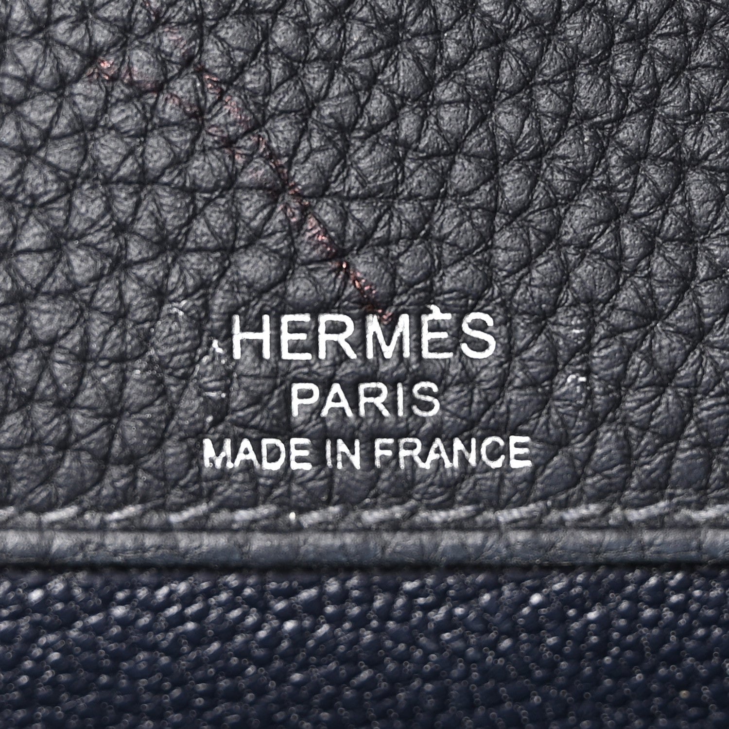 Hermes Togo Kelly Depeches 25 Pouch Black 5 of 9