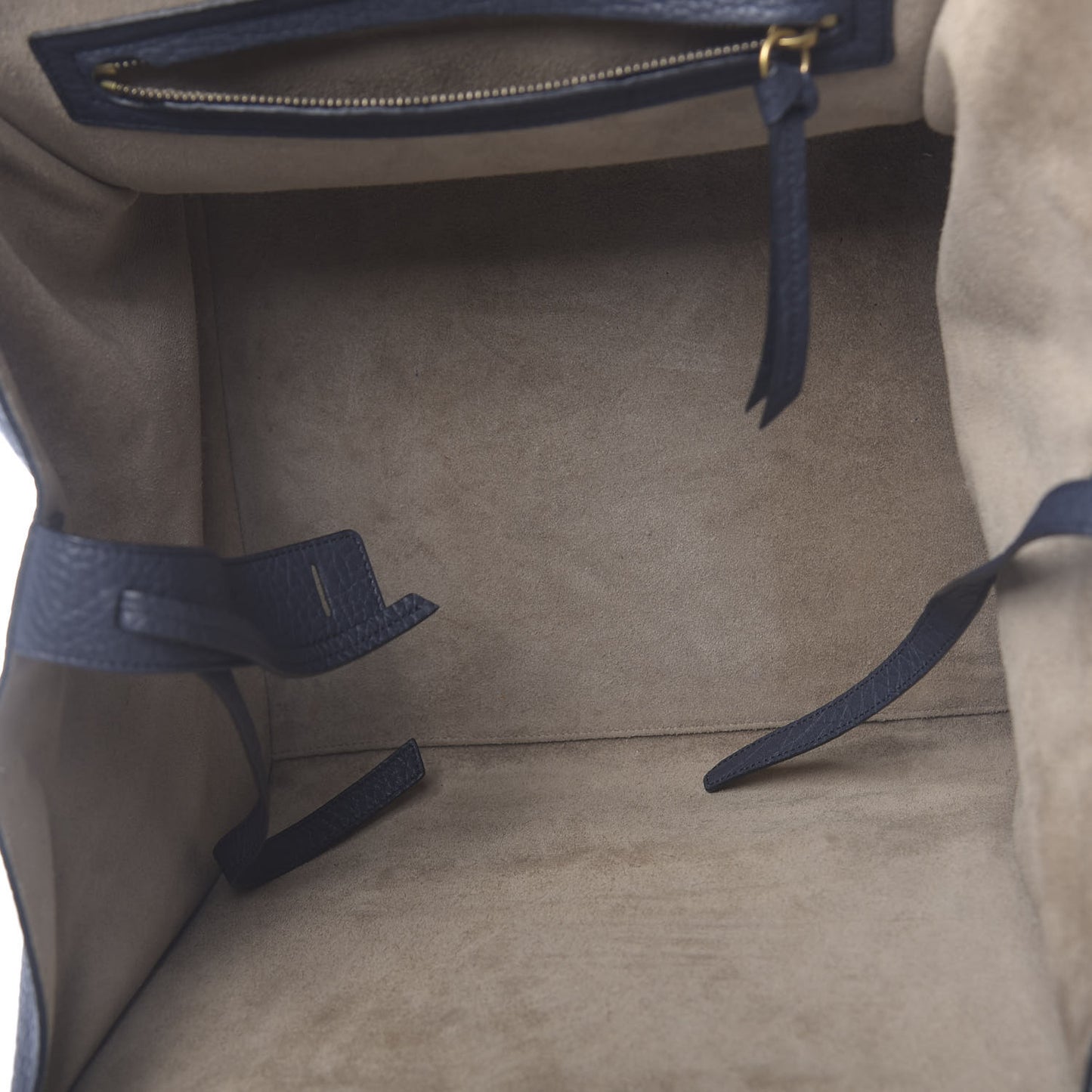 Bullhide Calfskin Medium Phantom Luggage Navy Blue