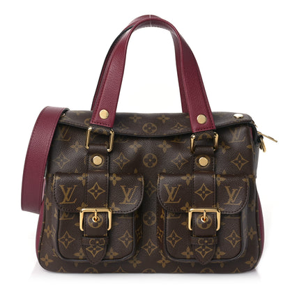 Louis Vuitton Monogram Manhattan NM Raisin 1 of 9