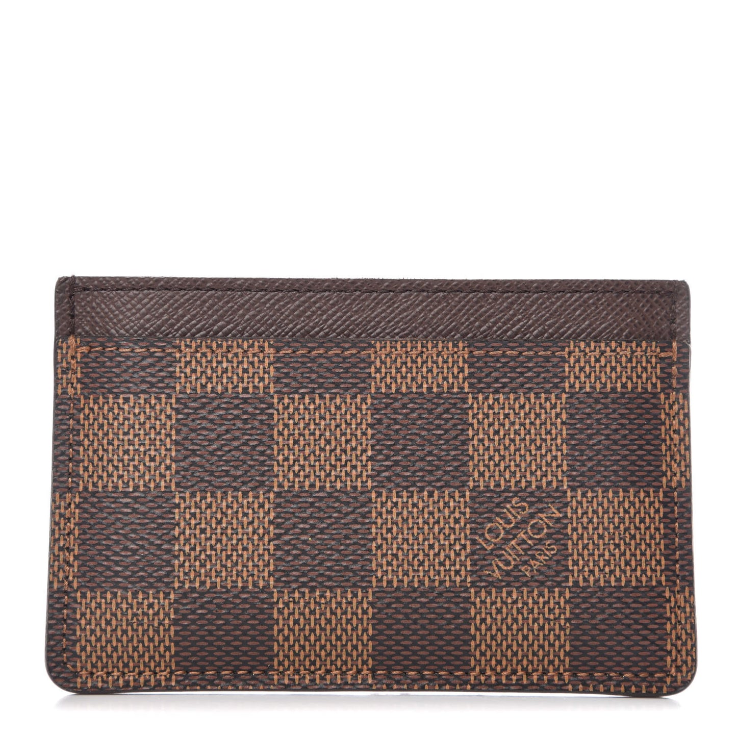 Damier Ebene Card Holder