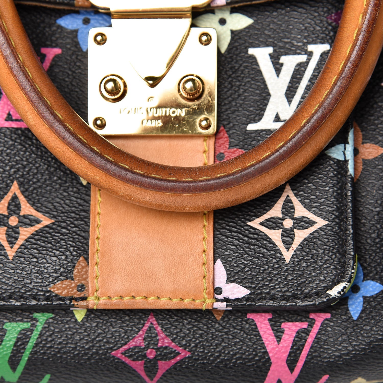 Louis Vuitton Monogram Multicolor Speedy 30 Black 14 of 24