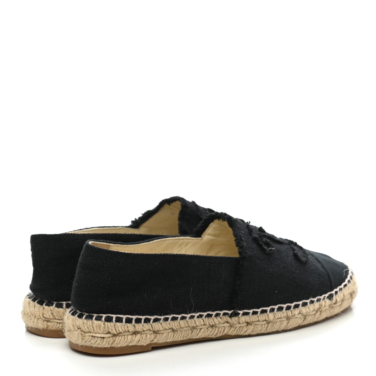 Denim Toile CC Espadrilles 39 Black