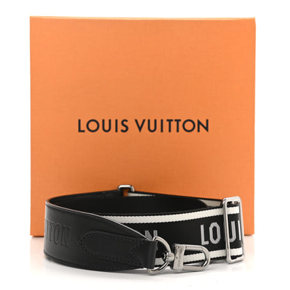 Louis Vuitton Nylon Jacquard Sporty Bandouliere Shoulder Strap Black 5 of 5