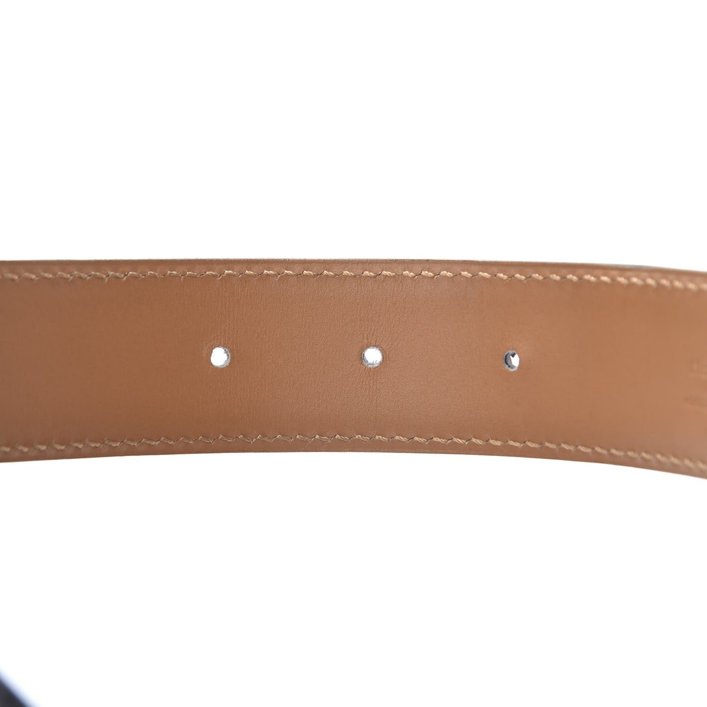 Ostrich 32mm Belt Strap 90 Gris Agate
