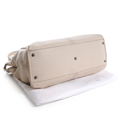 Fendi Goatskin Calf Hair Leopard Print Large Peekaboo Iconic Satchel Beige 4 of 11