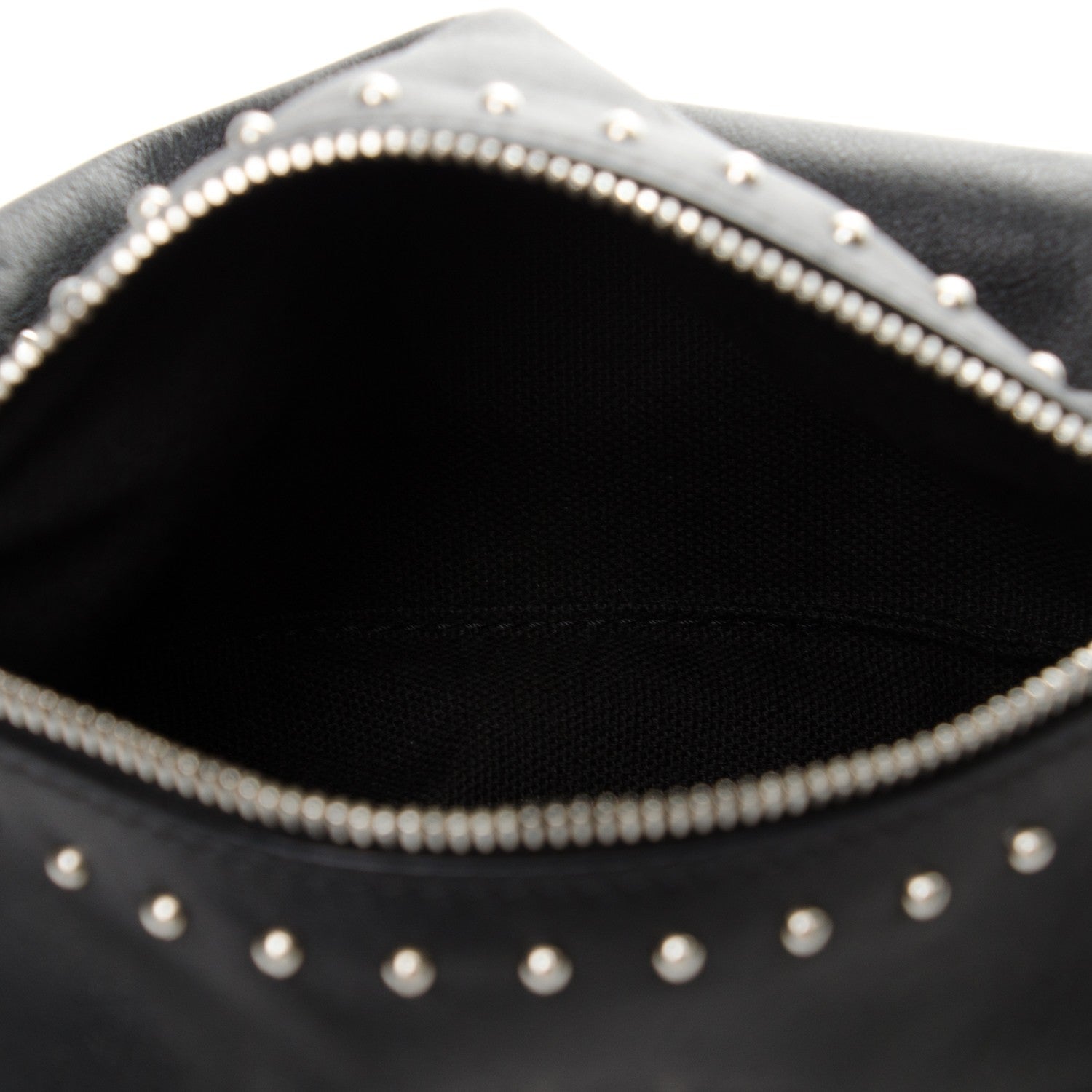 Givenchy Calfskin Studded Pandora Wristlet Black 5 of 7