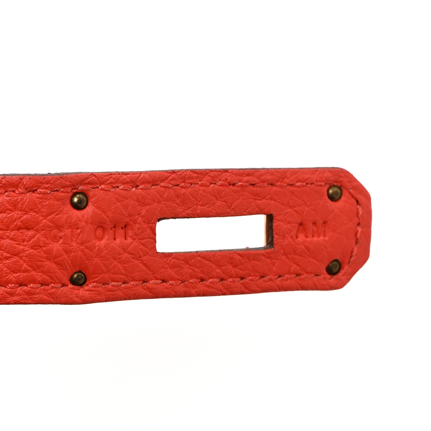 Hermes Togo Kelly Retourne 32 Capucine 7 of 10