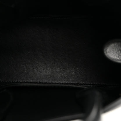 Salvatore Ferragamo Calfskin Mini Hug Bag Black 5 of 9
