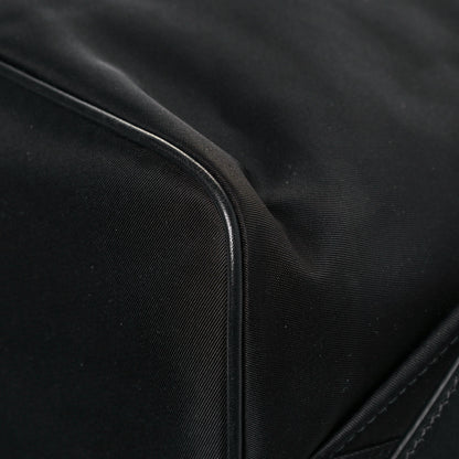Prada Tessuto Nylon Soft Calfskin Backpack Black 10 of 10