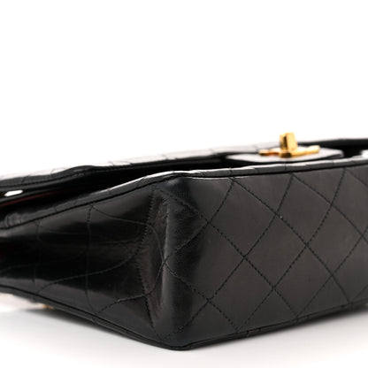 Chanel Lambskin Quilted Medium Double Flap Black 8 of 13