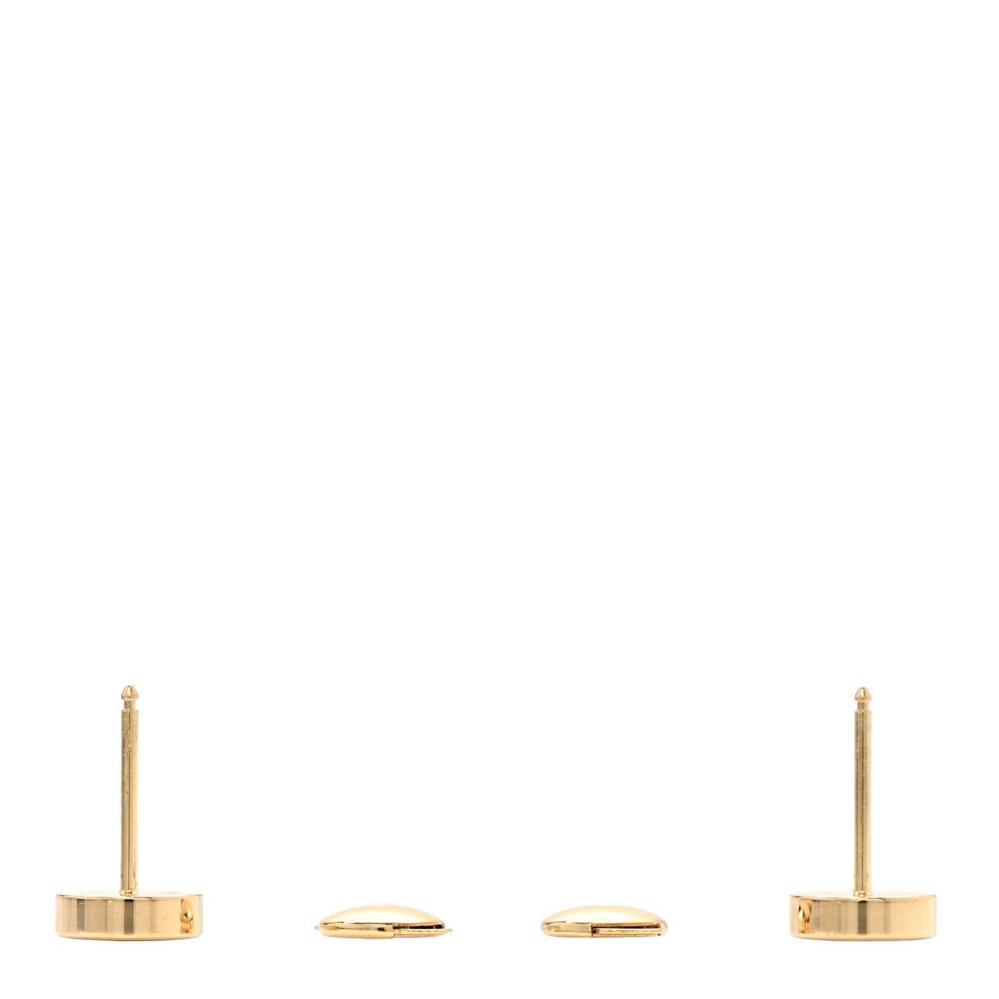 18K Yellow Gold LOVE Earrings