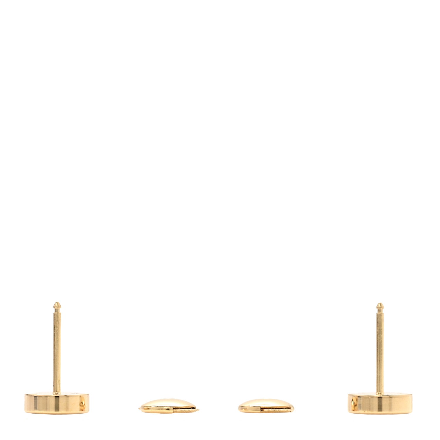 Cartier 18K Yellow Gold LOVE Earrings 3 of 5
