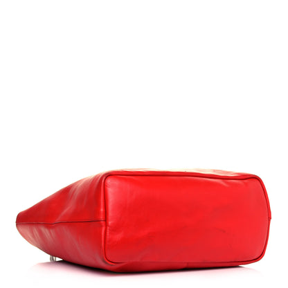 Givenchy Calfskin Medium Bi-Color Antigona Tote Red Black 5 of 24