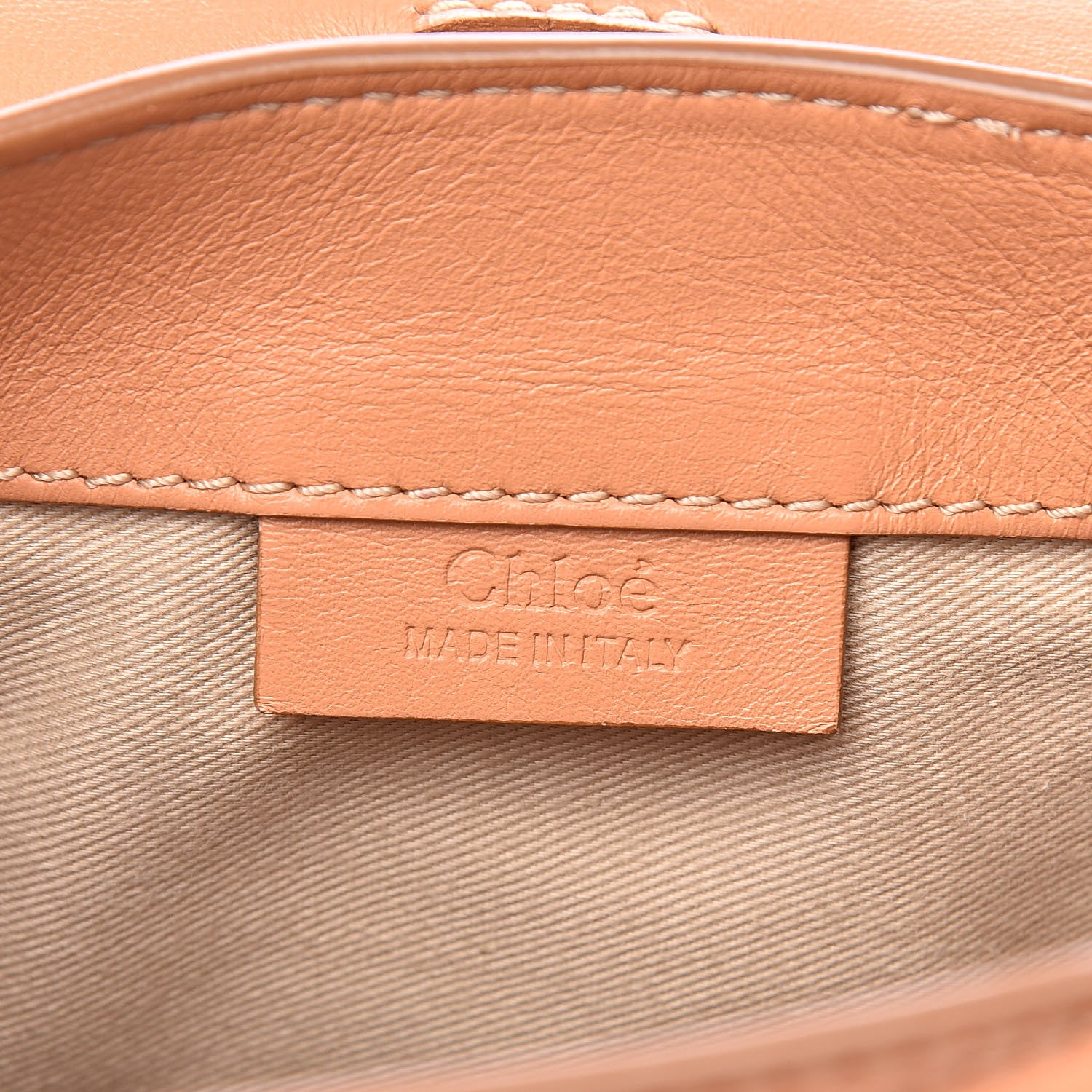 Chloe Calfskin Quilted Mini Faye Backpack Blushy Pink 6 of 14