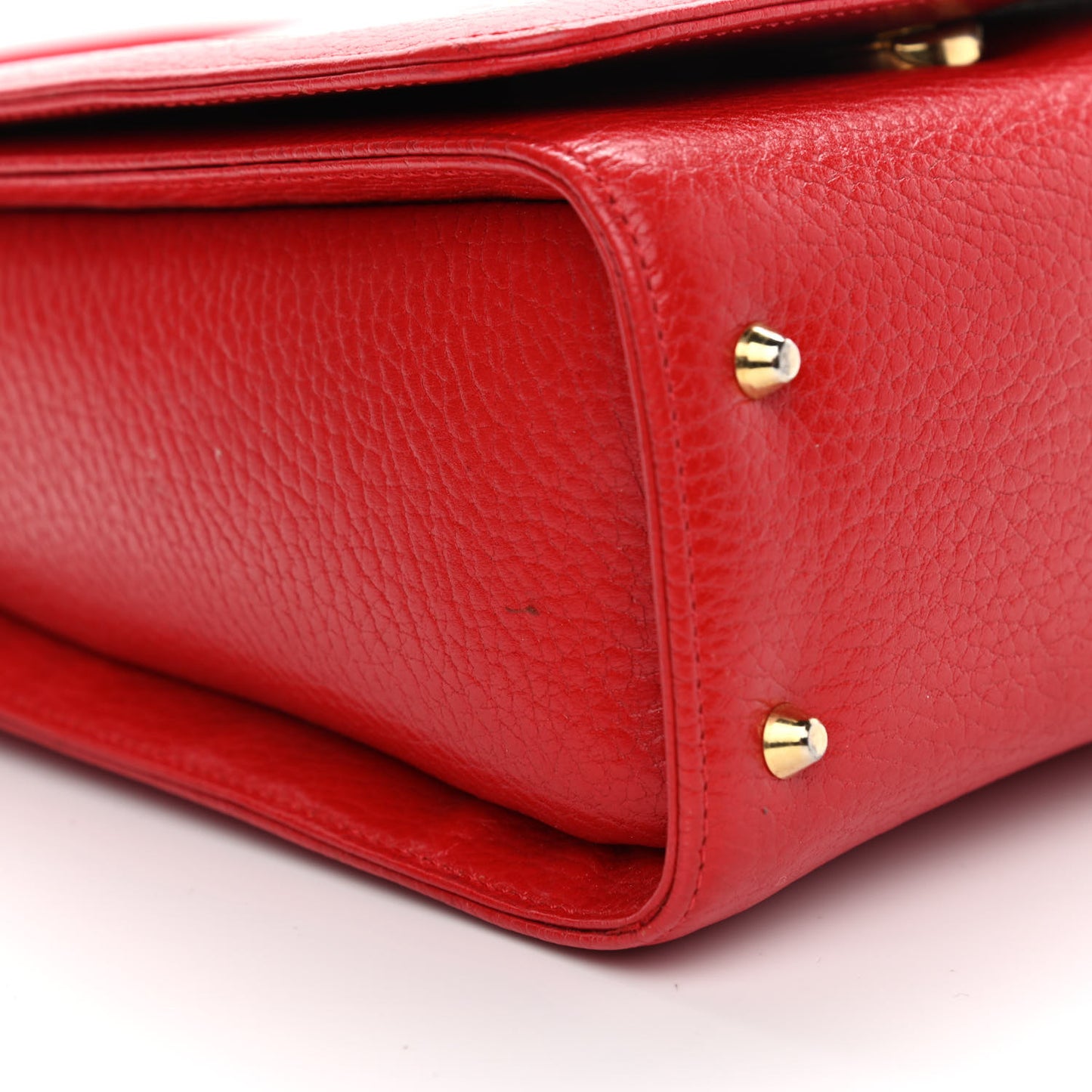 Calfskin Crossbody Bag Red