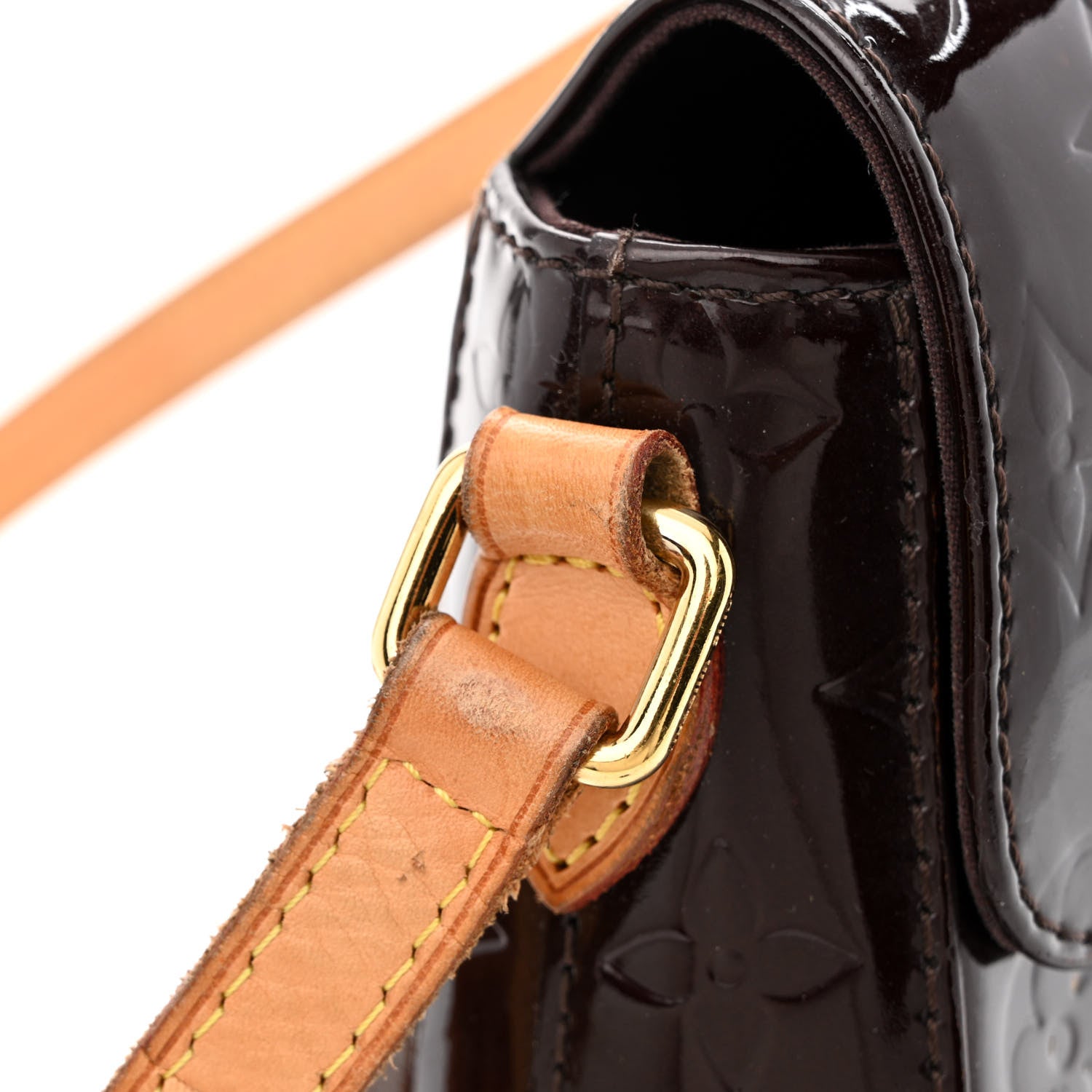 Louis Vuitton Vernis Bellflower PM Amarante 12 of 14