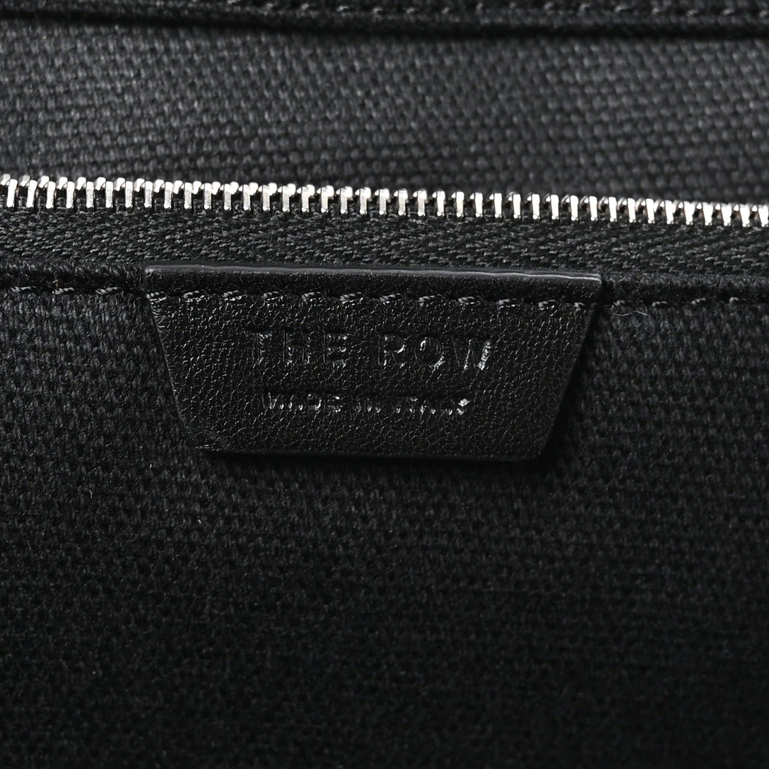 The Row Cotton Twill East West Idaho Tote Black 6 of 9