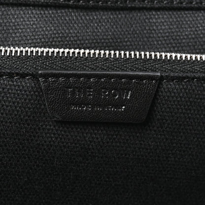 The Row Cotton Twill East West Idaho Tote Black 6 of 9