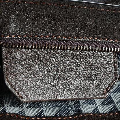 Proenza Schouler Lux Leather PS1 Pochette Clutch Dark Chocolate 10 of 11