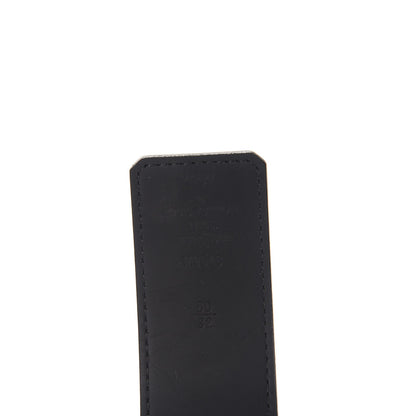 Louis Vuitton Monogram Eclipse Taigarama 40mm LV Initiales Reversible Belt 80 32 Black 5 of 8