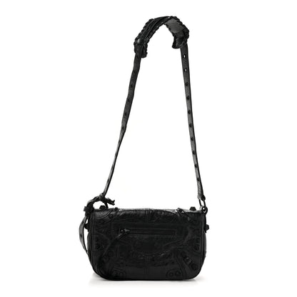 Balenciaga Agneau Arena XS Le Cagole Flap Bag Black 1 of 11