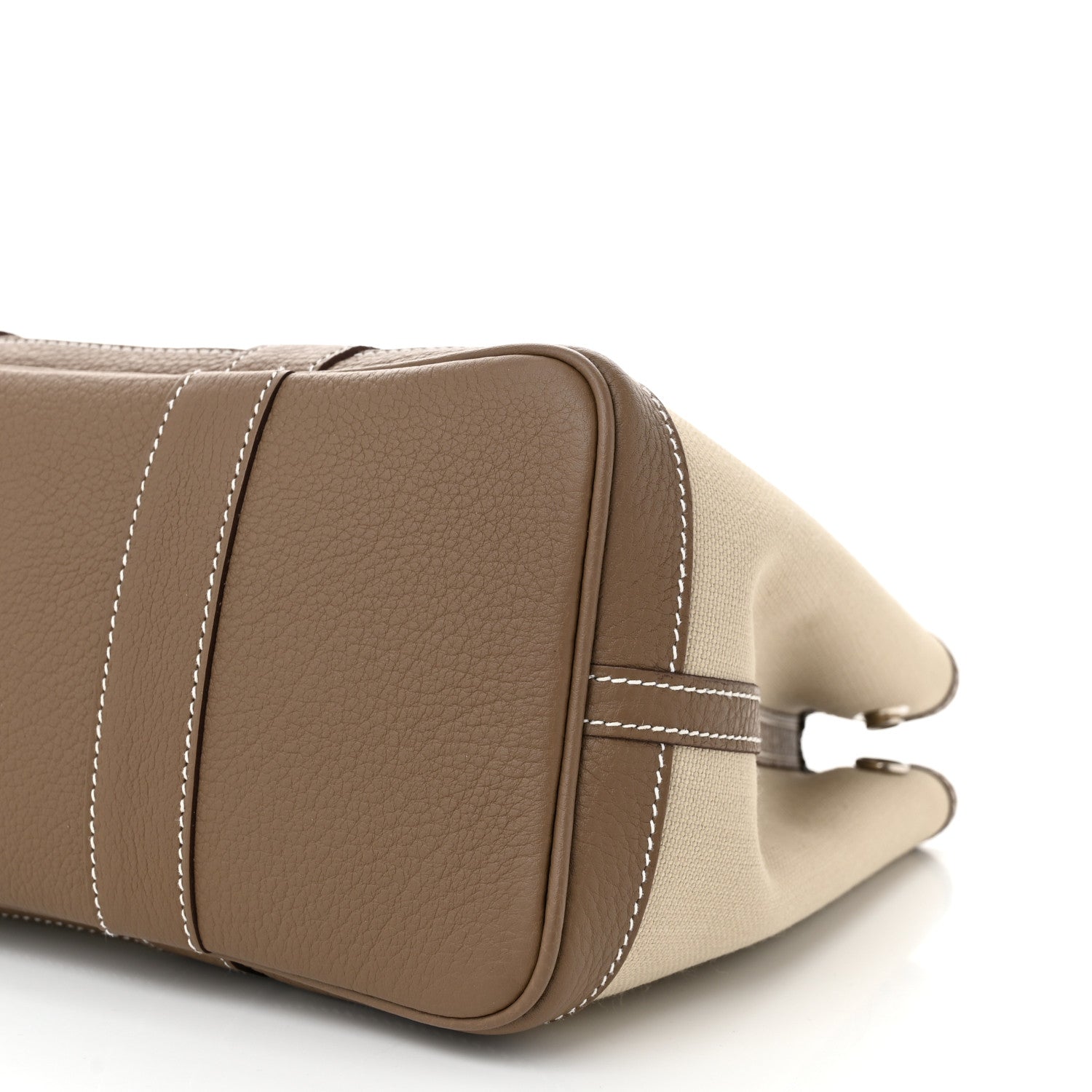 Hermes Twill D Negonda Garden Party 30 TPM Tote Beton Etoupe 10 of 11