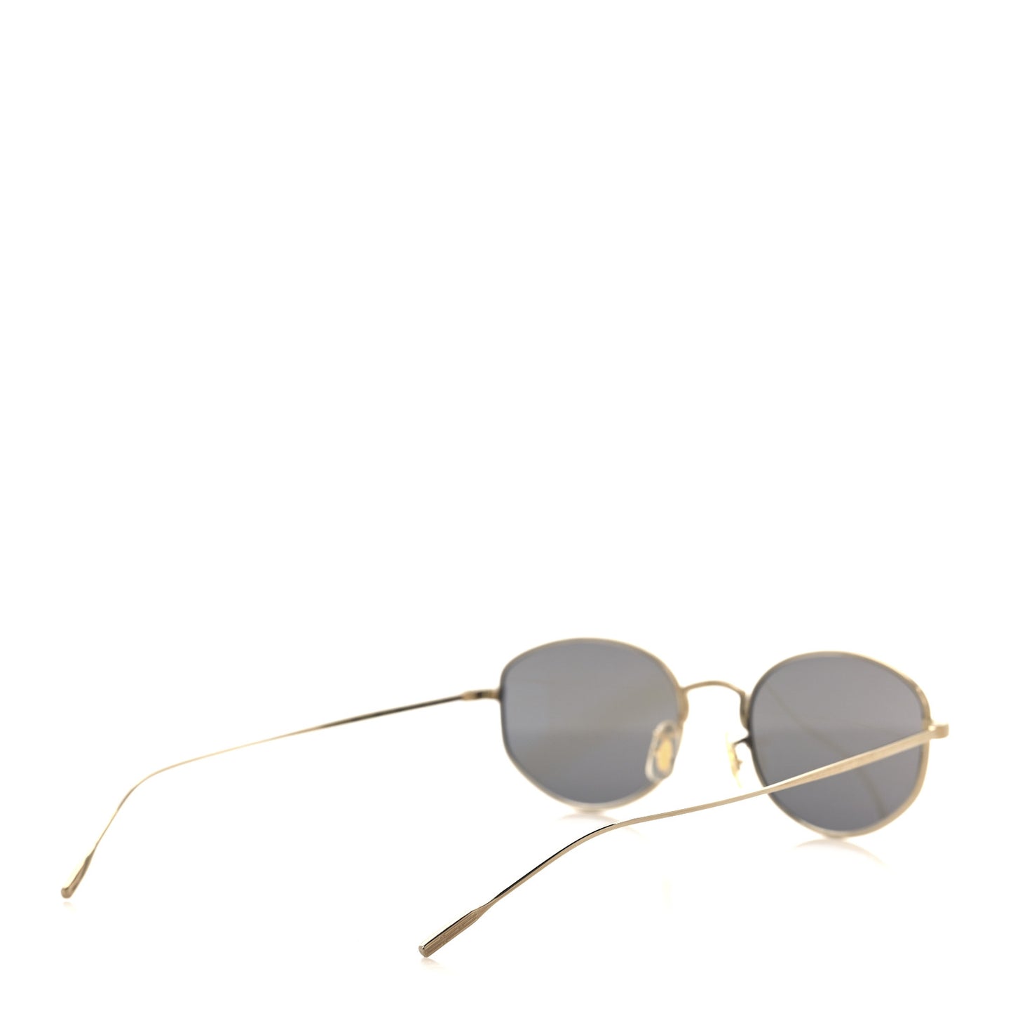 Titanium Oval Sunglasses OV1347ST Gold