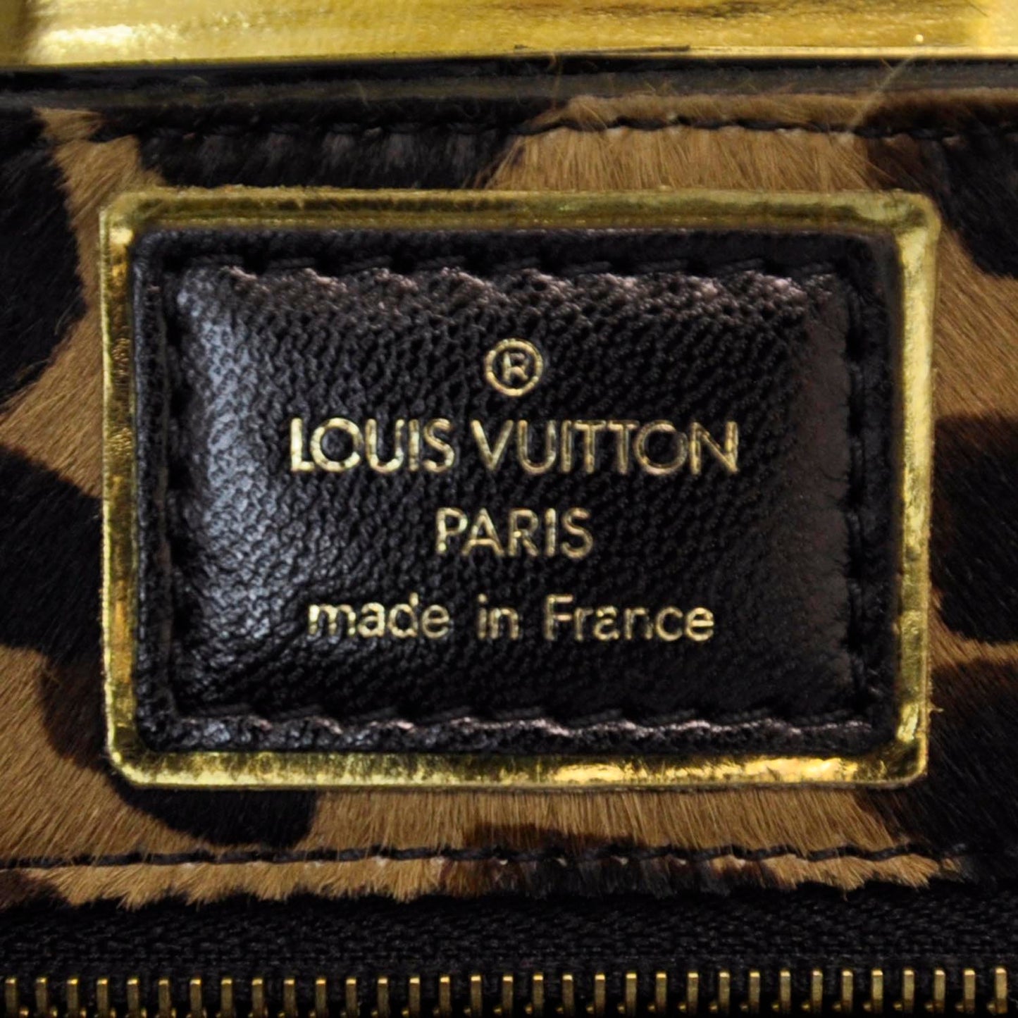 Monogram Leopard Polly