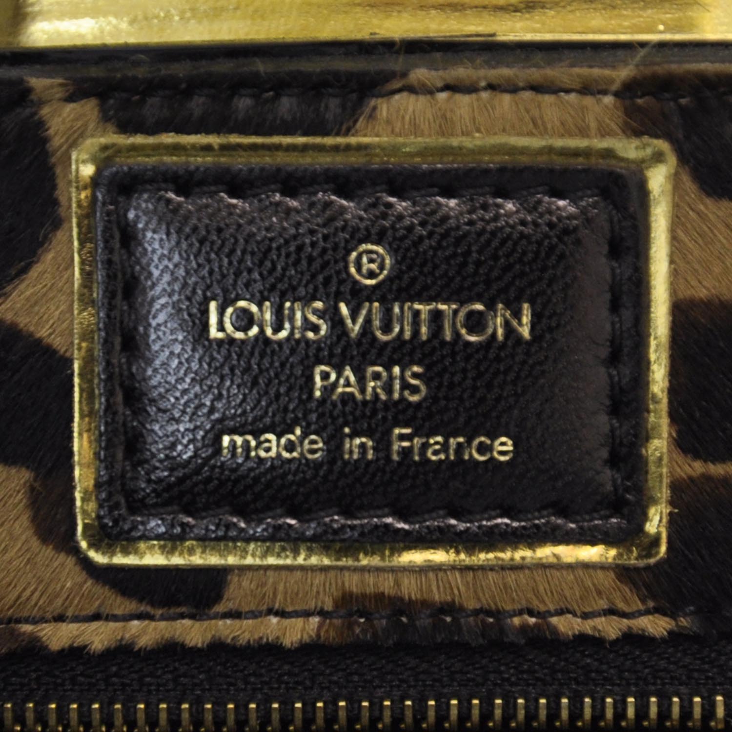 Louis Vuitton Monogram Leopard Polly 6 of 8