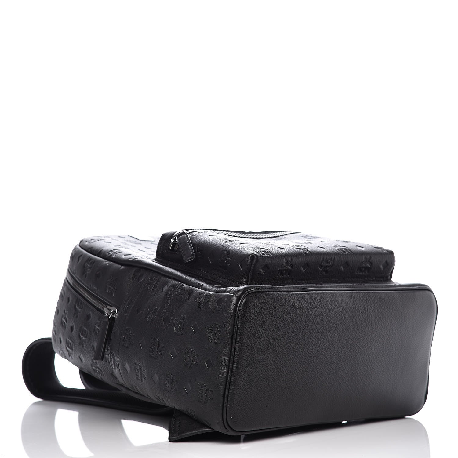 MCM Calfskin Ottomar Stark Backpack Black 4 of 8