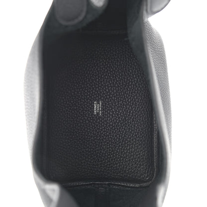 Hermes Taurillon Clemence Picotin Lock 18 PM Black 5 of 9