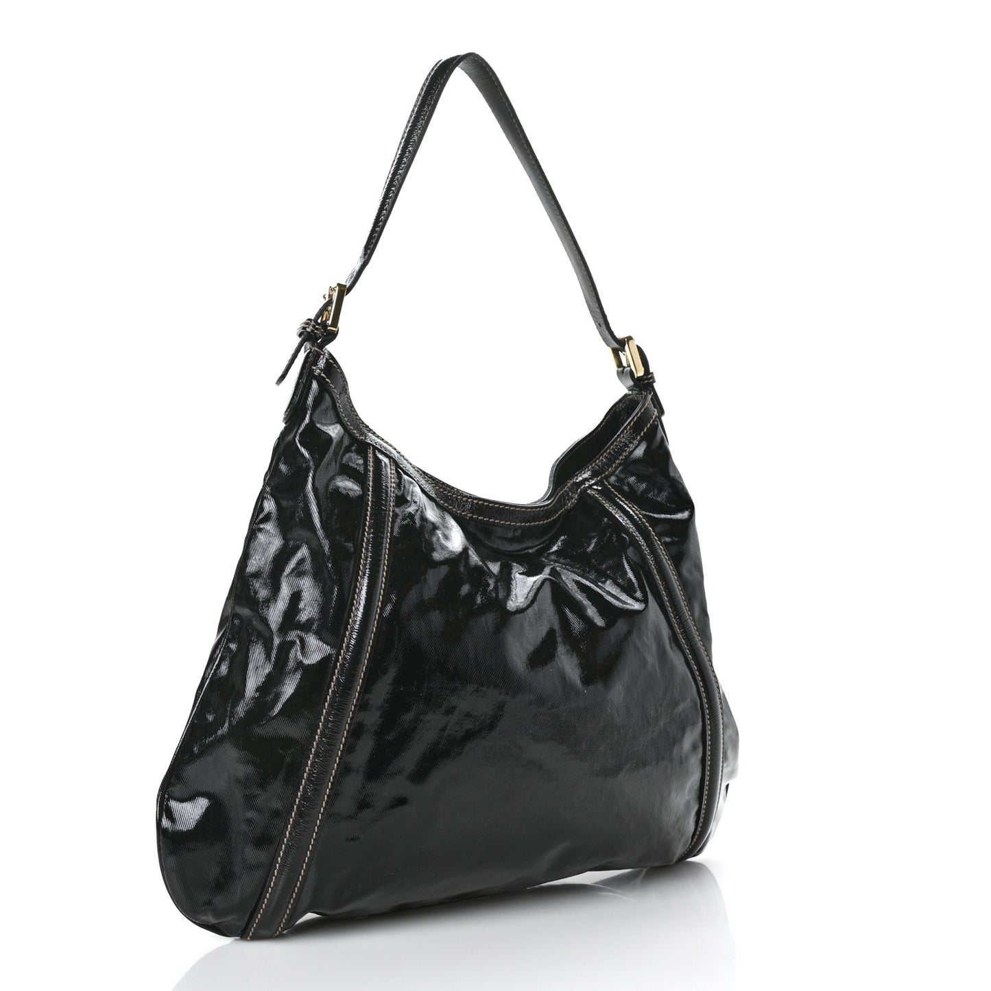 Dialux Medium Britt Shoulder Bag Black