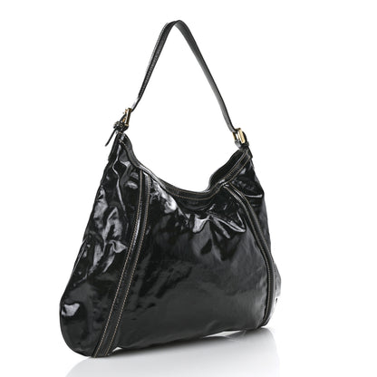 Gucci Dialux Medium Britt Shoulder Bag Black 2 of 6