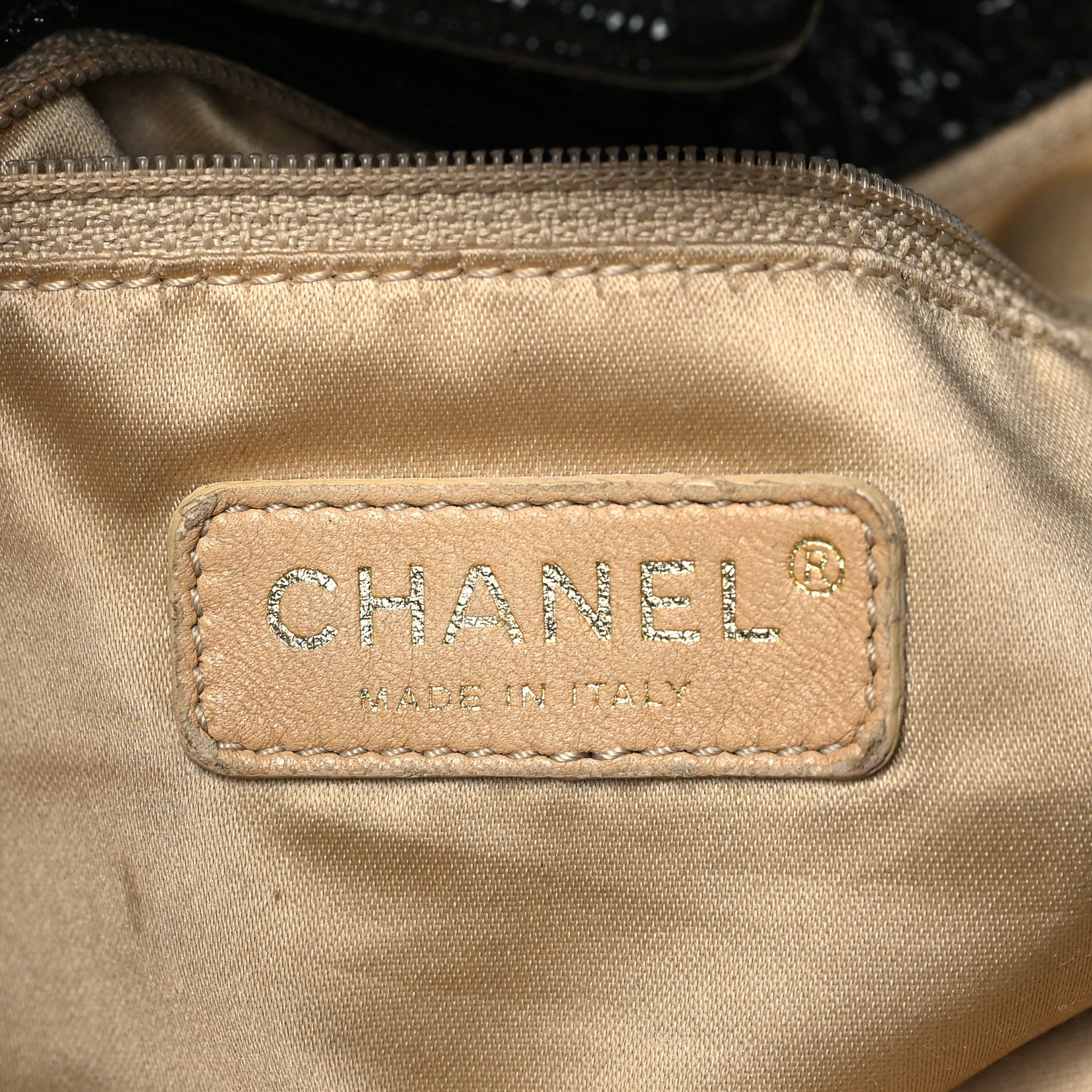 Chanel Vinyl XL Rock and Chain Flap Black 6 of 9