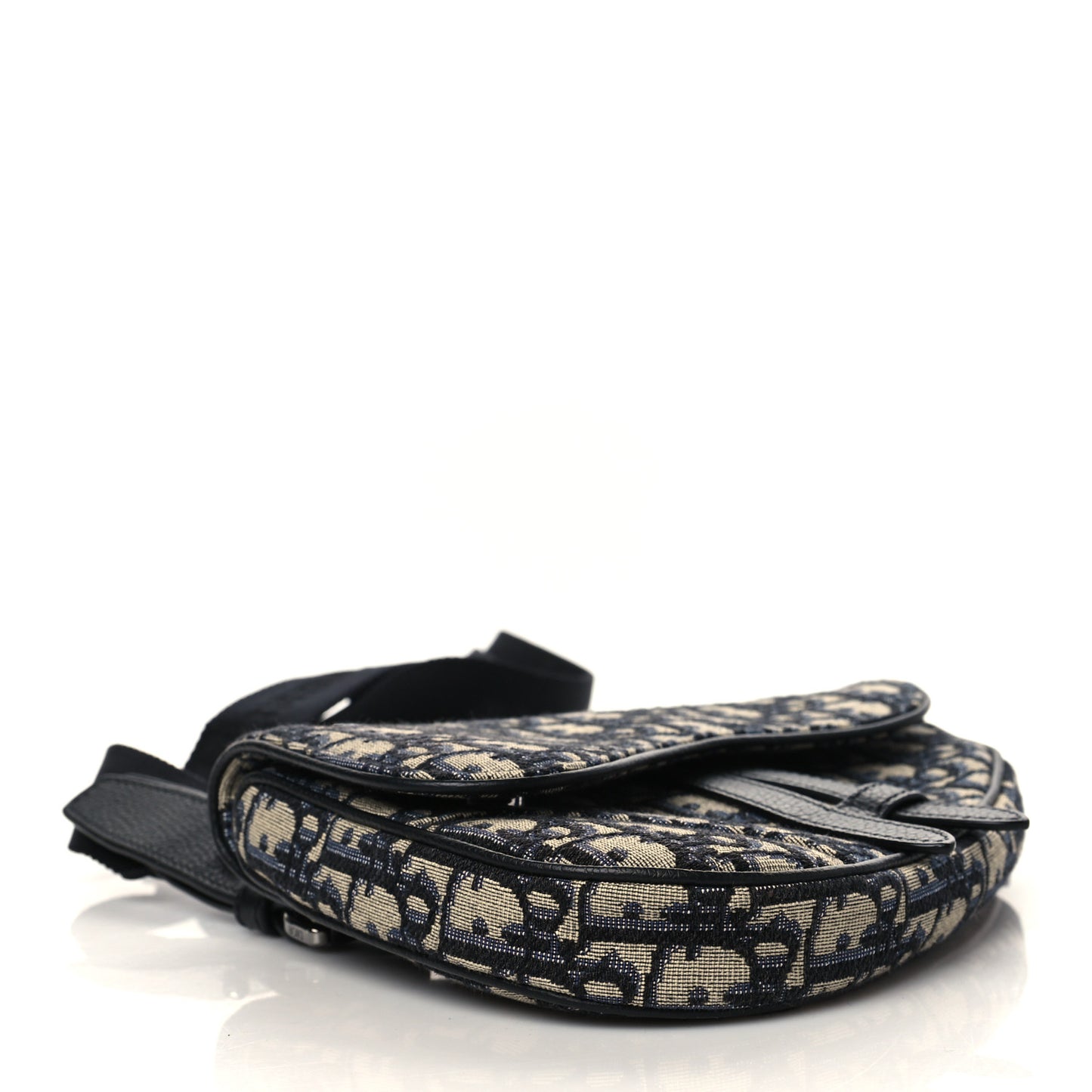Oblique Mens Mini Saddle Bag Blue